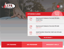 Tablet Screenshot of cpreducatorsinc.com